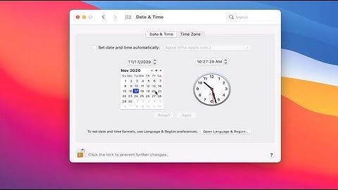 How To Change Date and Time On MacBook [Tutorial]