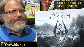 Déballage et discussion de Skyrim: The Adventure Game