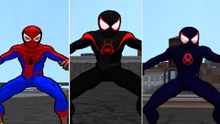 Spider-Verse Miles Morales suits pack - Ultimate Spider-Man mod showcase