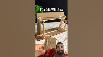 #Electic Window with Dc motor | #dcmotor #youtubeshorts #tech #motor #shorts #dcmotorproject #window