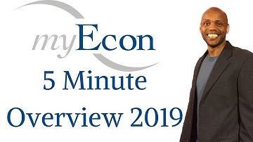myEcon Overview 2019 (5 Minute Version) - How to Build Wealth From Scratch