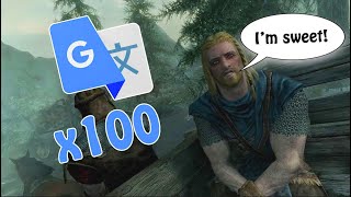 Skyrim Intro But Google Translated 100 Times