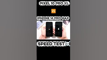 Pixel 10 Pro XL vs iPhone 16 Pro Max Speed Test☠️