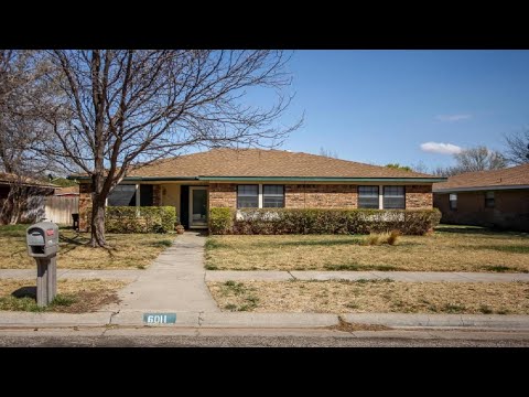 6011 HARVARD ST, Amarillo, TX home video tour