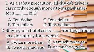 English grammar structure test ...