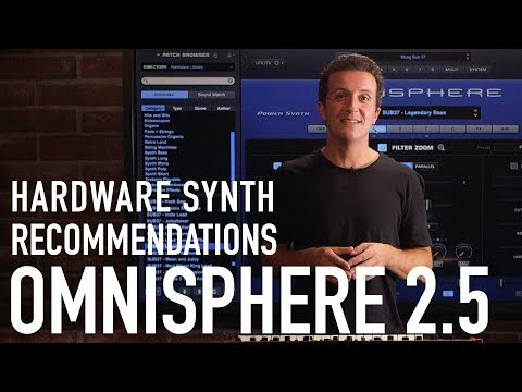 OMNISPHERE 2.5 - Hardware Recommendations