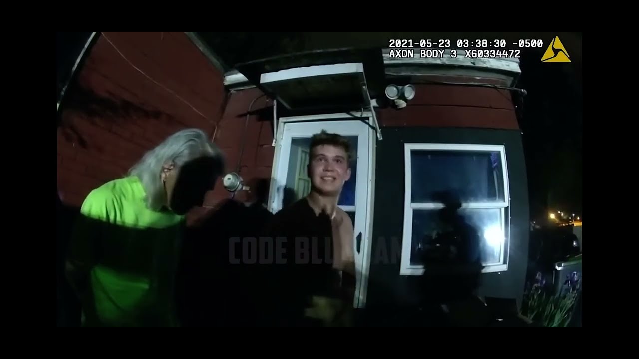 He lost his mind after getting caught by the cops - YouTube