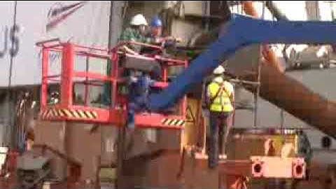 Transporting STS Container Cranes by Ship | Heavy Lift & Port Logistics