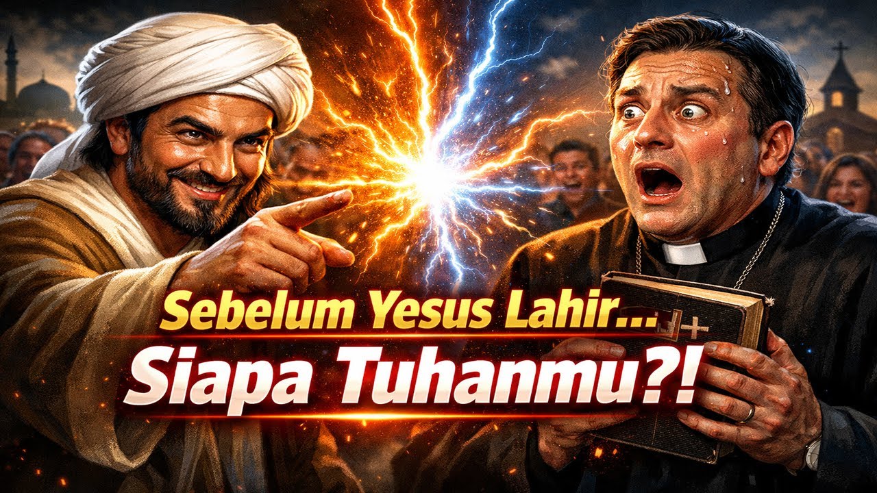 DEBAT PANAS‼️ Abu Nawas Tanya “Sebelum Yesus Lahir, Siapa Tuhanmu” Pendeta Langsung Bingung!