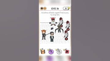 Smith and Joe vs Professor Bigbrain Level 26 Best Solution | Brain Test 2 Walkthrough