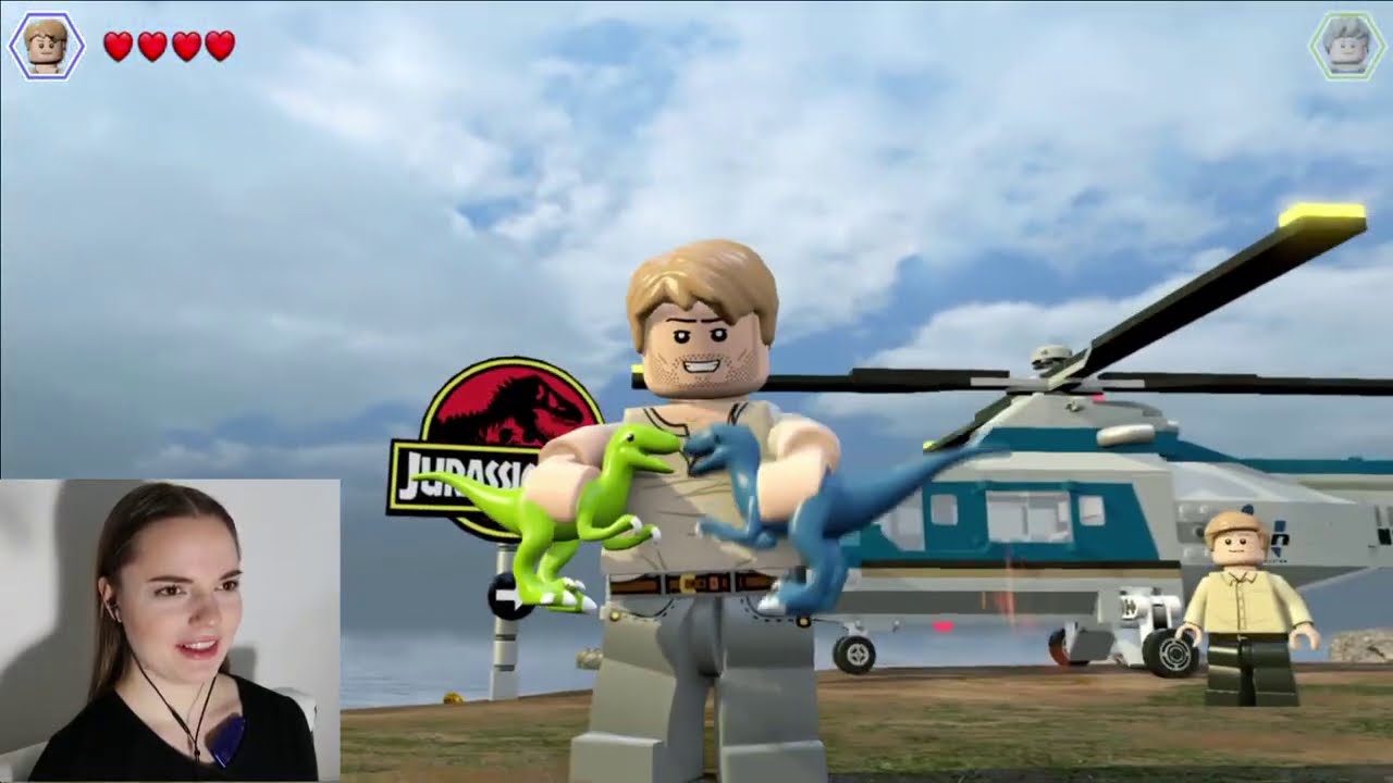 Lego Jurassic World Walkthrough Gameplay Jurassic World Youtube 