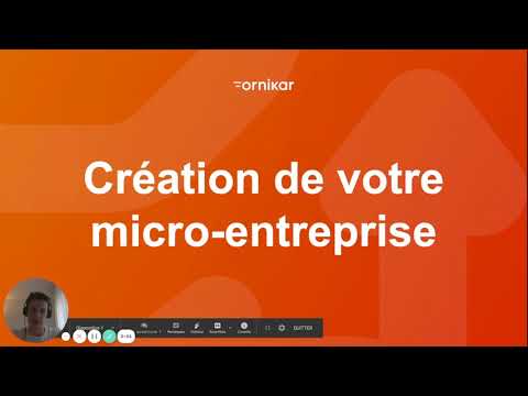 Tutoriel 2021 - Création de votre micro-entreprise en enseignement de la conduite