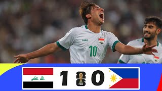 Iraq vs. Philippines 1-0 Highlights | FIFA World Cup 26™ AFC Qualifiers