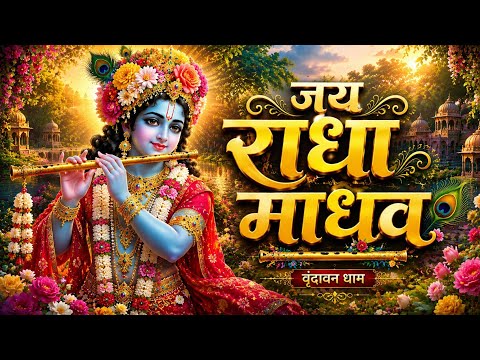 जय राधा माधव 🙏 सबसे मधुर राधा कृष्ण भजन | Hare Krishna Mahamantra | New Krishna Bhajan 2026