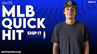 MLB Quick Hit | April 25, 2024 | DraftKings & FanDuel DFS Pitchers and Stacks