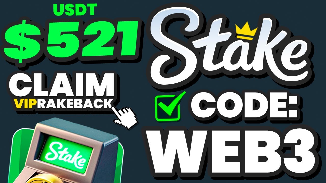 STAKE PROMO CODE 2025 : WEB3 - VIP BONUS review - YouTube