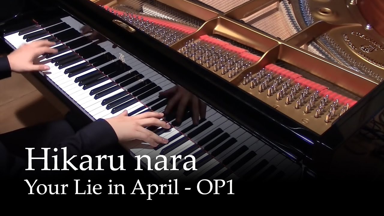 Hikaru Nara-Your Lie in April OP- Free Piano Sheet Music & Piano Chords