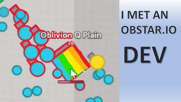 I MET AN OBSTAR IO DEV! or maybe beta tester