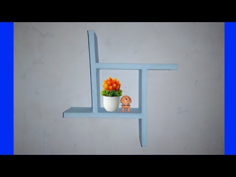 cara membuat rak  dinding  unik minimalis  dari  kardus  YouTube