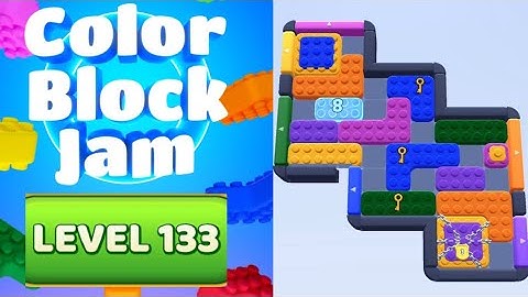 Color Block Jam Level 133 Solution Walkthrough