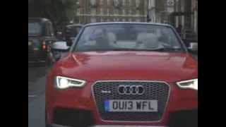 Tom Hardy test drives the Audi RS5 Cabriolet (русские субтитры)