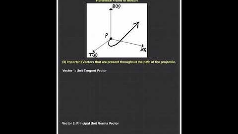 Calculus 3 (12.4) Part A Tangent Vectors & Normal Vectors