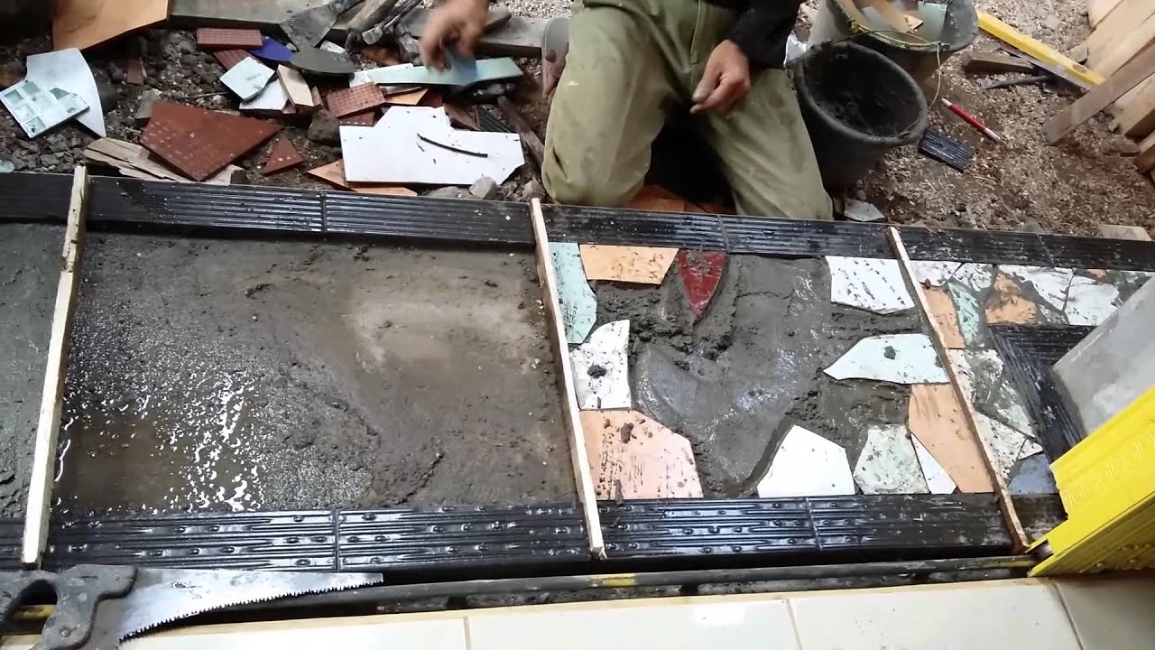 Cara Pasang Keramik Limbah Menjadi Indah YouTube
