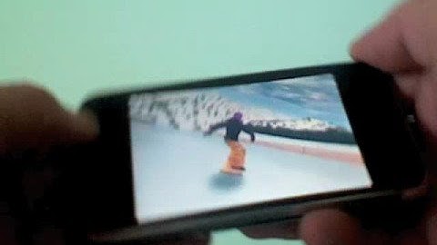 Crazy Snowboard 1.0: iPhone Demo 1