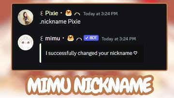 MIMU AUTONICKNAME | how to change nickname on discord | 2023