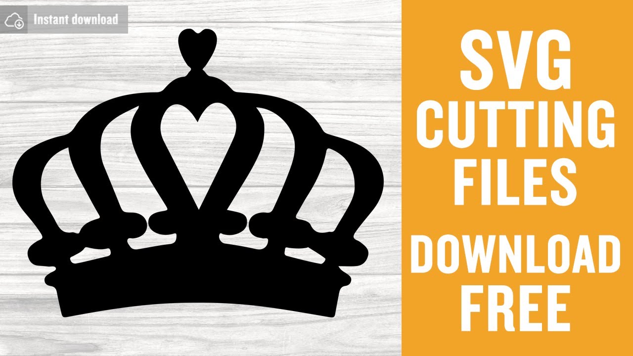 Download Free Svg Files For Cricut Crown Cutting Files For Silhouette Free Download Youtube