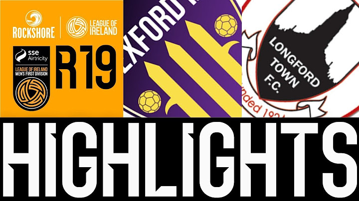 SSE Airtricity Men's First Division | Round 19 | Wexford 0-1 Longford Town | Highlights