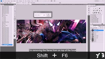 [Photoshop Tutorial] Spiderman signature