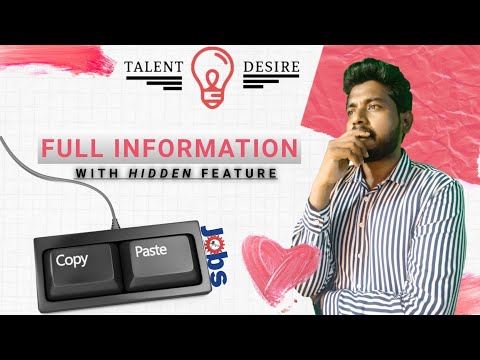 Talent Desire Full Information With Hidden Features | Online Typing Jobs For Beginners | Hindi