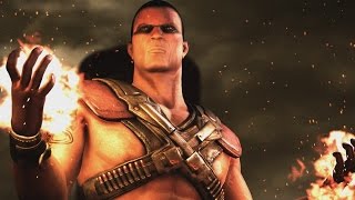 Mortal Kombat X - Erron Black Unmasked Scorpion Mesh Swap Intro, X Ray, Victory Pose, Fatalities