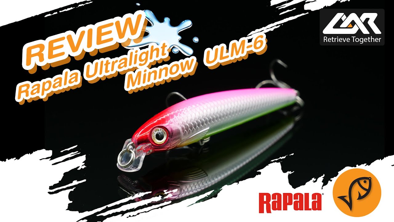 Rapala Ultra Light Minnow ULM-06 ][ Lure Action Review Channel 