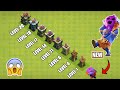 Super Bowler Vs All Levels Defense Formation - Clash of clans