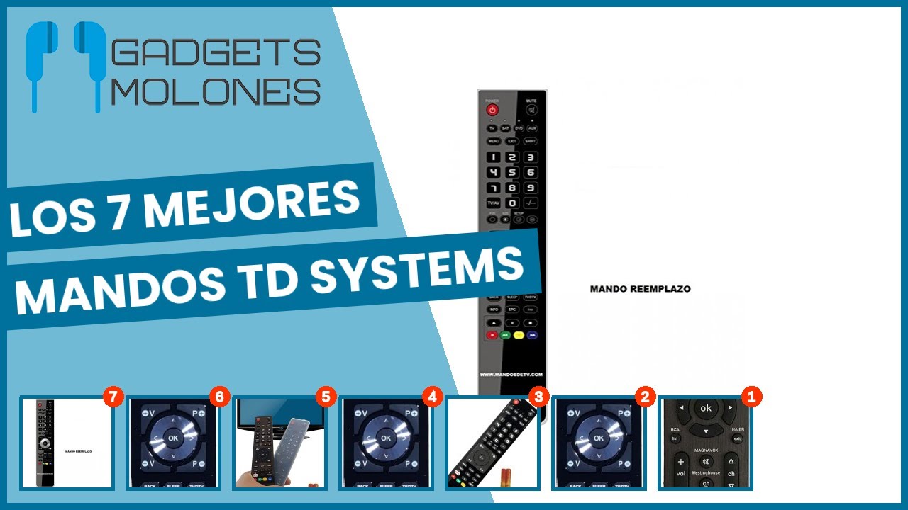 Los 7 mejores mandos td systems 