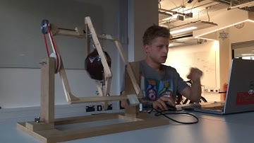 Rotational moulding chocolate test