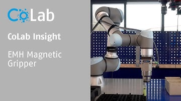 Insights into the CoLab: SCHUNK EMH Magnetic Gripper.