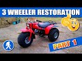 1984 Honda ATC 110 3 Wheeler Restoration and Engine Rebuild - Part 1