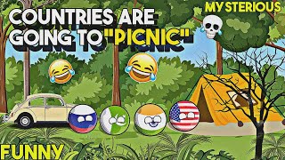 PICNIC WITH COUNTRYBALLS🤣 || [FUNNY] 💯[COUNTRYBALL EDITION] 🔥 || NUTSHELL VIDEO💥|| CRAZY MAPPING