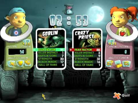 JOGO PS2 TOP TRUMPS HORROR PREDATORS - USADO