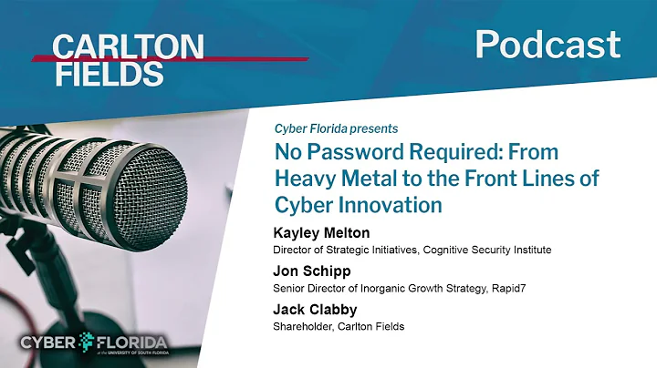 No Password Required: From Heavy Metal to the Front Lines of Cyber Innovation