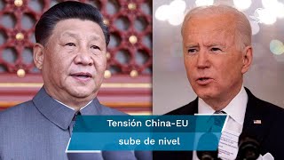 EU está “jugando con fuego”, advierte China tras promesa de Biden para defender a Taiwán