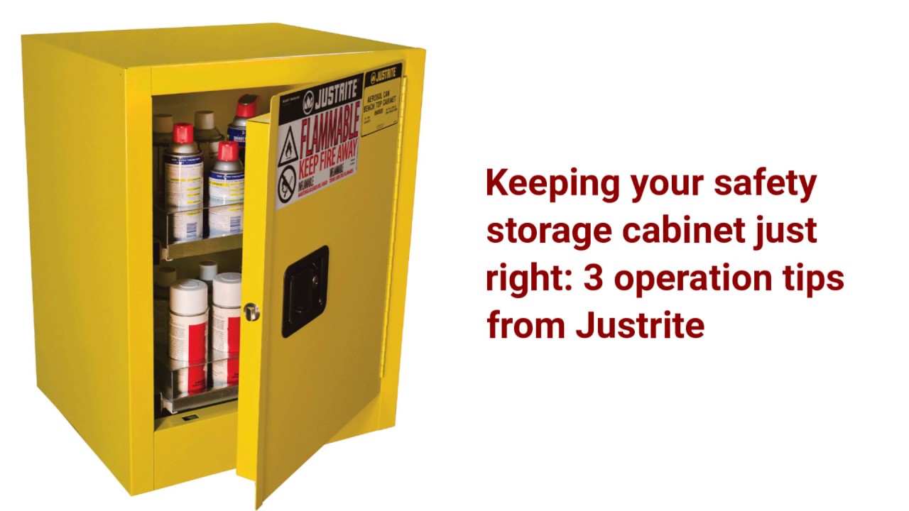 Justrite Safety Cabinets