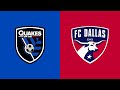 San Jose Earthquakes Dallas goals and highlights