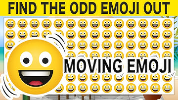Find The Odd One Out #14 Spot The Difference | Find The Odd Emoji | Find the difference