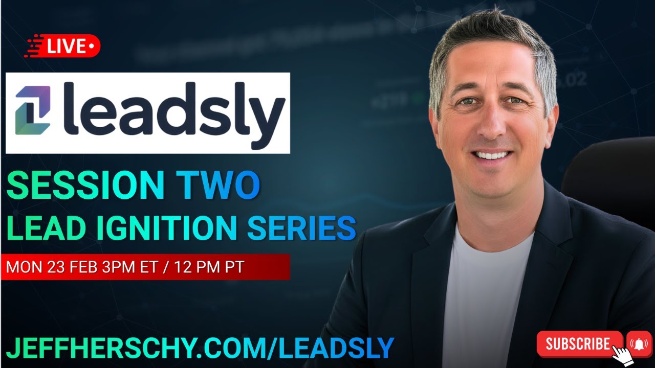 Leadsly Ignite Session 2 - AI Lead Generation with Go High Level Snapshot Funnels