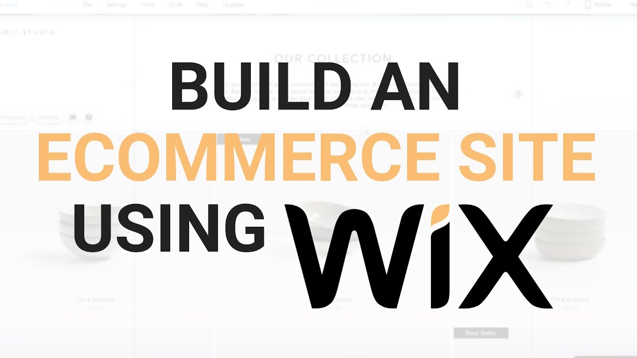 Wix Tutorial For Beginners - Build a Wix Ecommerce Website - YouTube