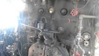 Boone & Scenic Valley Railroad - Boone, IA - Me Shoveling Coal in the Firebox of JS8419